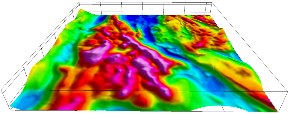 Peace River Arch aeromagnetic data